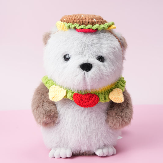 Hand Knit Burger Set