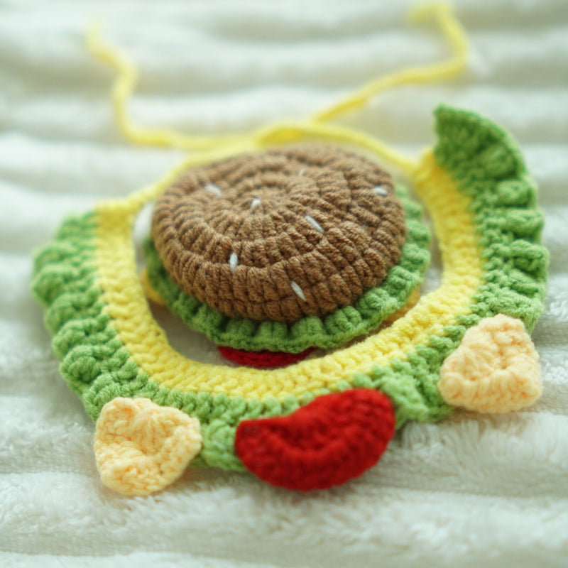 Hand Knit Burger Set2