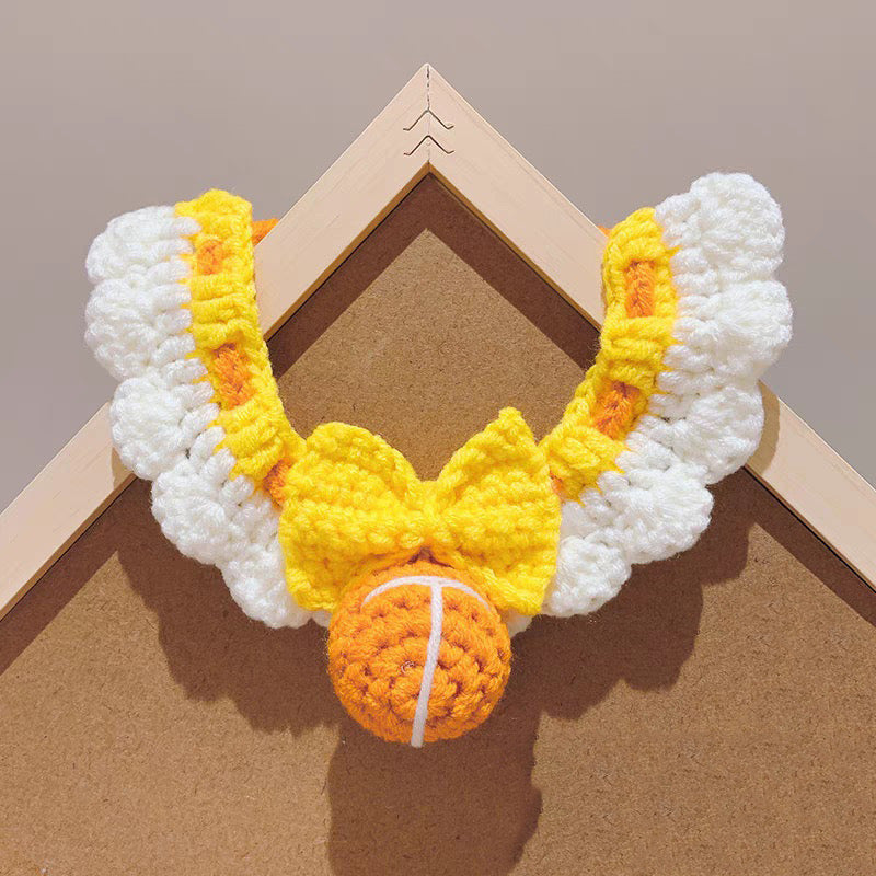 Hand Knit Cute Collar