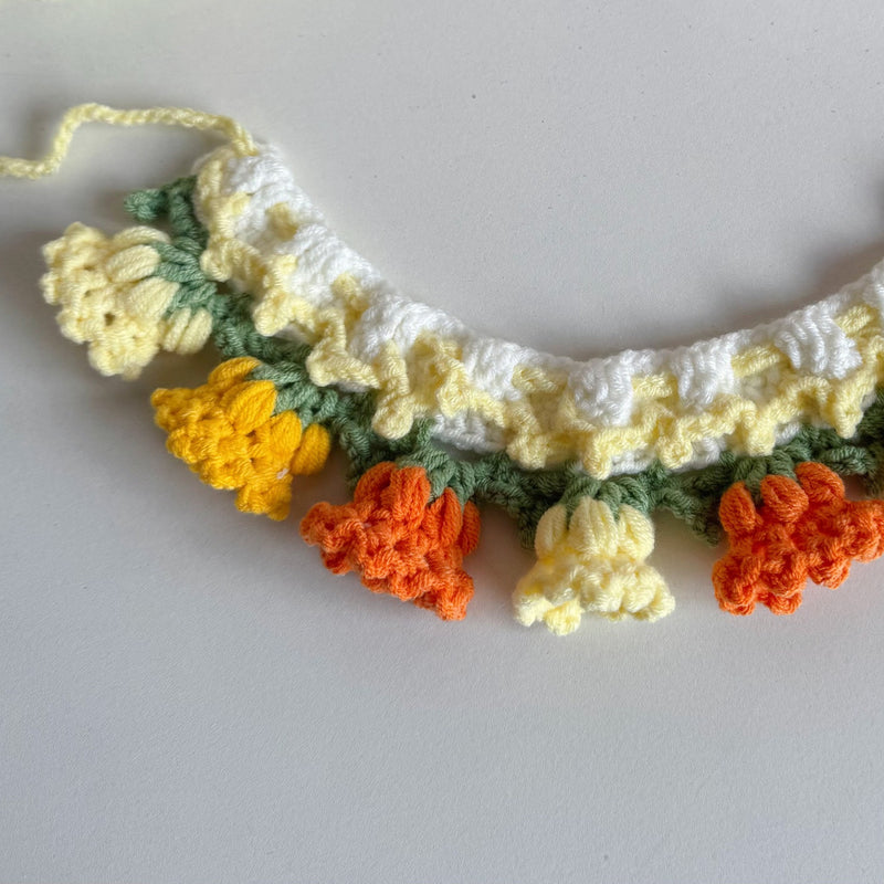 Hand Knit Cute Collar