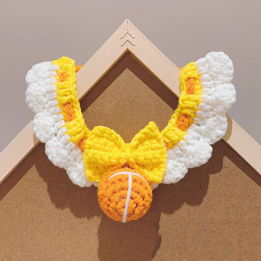 Hand Knit Cute Collar